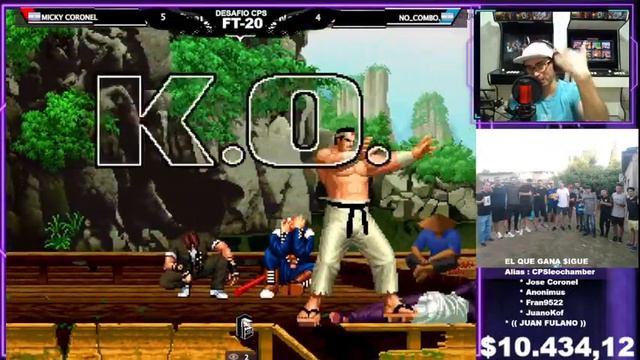 EL QUE GANA $IGUE / KOF98 / MICKY CORONEL VS NoCombo(DanielPorta) / TERCERA ETAPA / RONDA #3 / смотреть онлайн