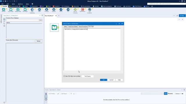 Alteryx Build SQL Type Set Query Structures смотреть онлайн