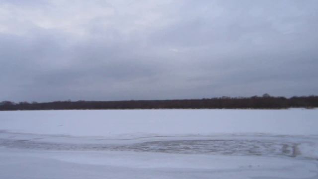 Река Ока в Кашире зимой смотреть онлайн