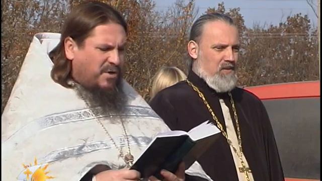 освящение креста для храма на Чернореченском водохранилище смотреть онлайн