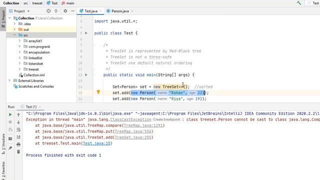 Java Collection Framework Tutorial in Hindi || TreeSet With Comparable Interface || #05 смотреть онлайн