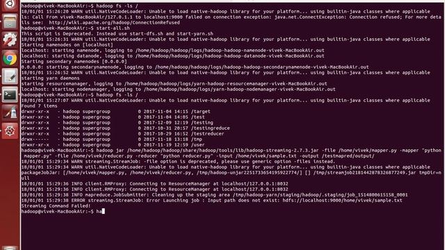 Apache Hadoop MapReduce WordCount | MapReduce Program using Python for beginners in Hindi смотреть онлайн