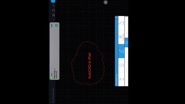 การใช้งาน โปรแกรมAutoCAD ในเครื่อง iPAD ตอนที่ 1 смотреть онлайн