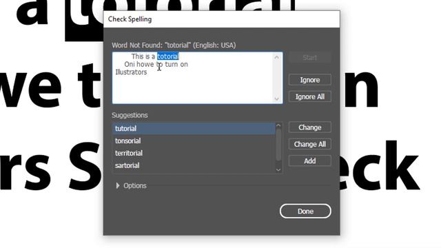 Adobe Illustrator: How To Turn On Auto Spell Check смотреть онлайн