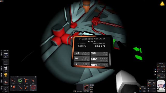 Stationeers 98Kw Gas fuel Generator смотреть онлайн