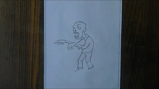 How to draw zombie | Easy pencil sketch drawing ✍️ zombie drawing @BirjuArts? #video #drawing ☢️ смотреть онлайн