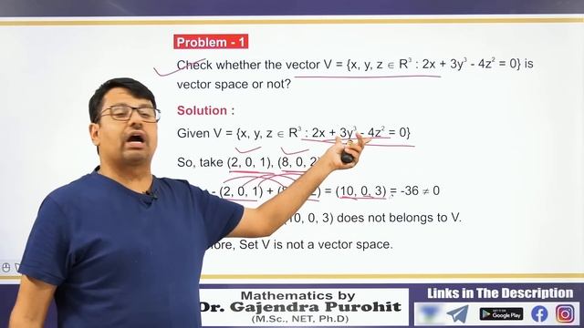 Vector Space | Definition Of Vector Space | Examples Of Vector Space | Linear Algebra смотреть онлайн