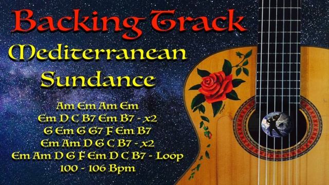 Backing Track - Mediterranean Sundance - Flamenco Gipsy смотреть онлайн