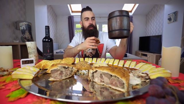 THE ULTIMATE GAME OF THRONES BANQUET CHALLENGE | 13,000 CALORIES | BeardMeatsFood смотреть онлайн