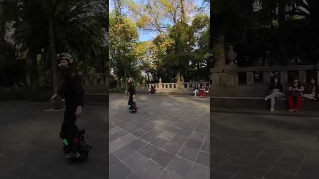 Practicando las escaleras con la Inmotion V11 & Veteran Patton en CDMX #euc #monocicloelectrico смотреть онлайн