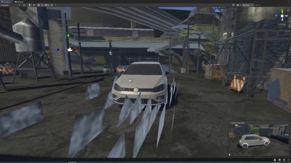 Nfs Most Wanted in unity - Import Garage (01)