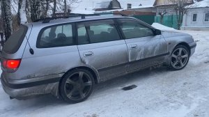 ПРАВильнЫЙ РУЛЬ. No 28. «Toyota Caldina 4wd. Зимой на летних шинах». #toyotacaldina