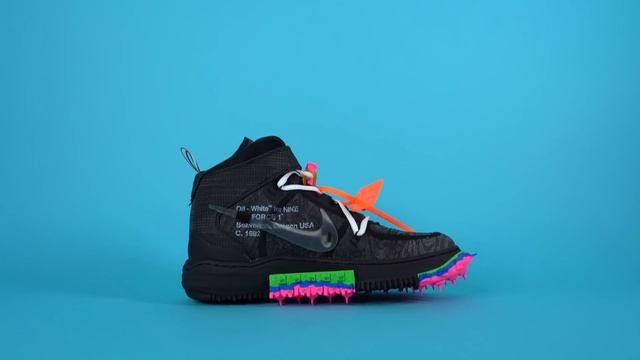 OFF WHITE Nike Air Force 1 Mid REVIEW & On Feet смотреть онлайн