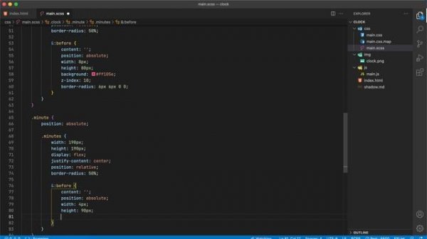 Аналоговые Часы HTML / CSS / JavaScript (JS). Делаем с нуля.