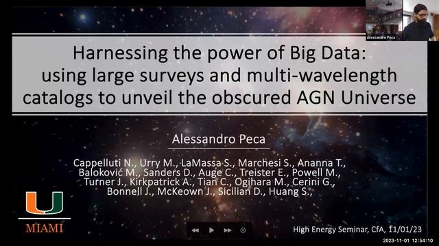 HEAD seminar @ CfA 11/01/2023: Amy Secunda, Alessandro Peca смотреть онлайн