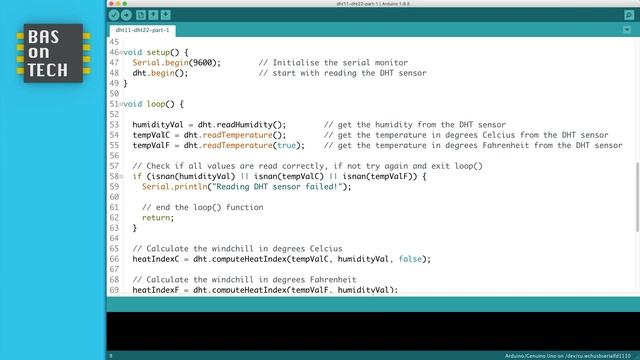 DHT11 / DHT22 TEMPERATURE AND HUMIDITY SENSOR - Arduino tutorial #13 смотреть онлайн