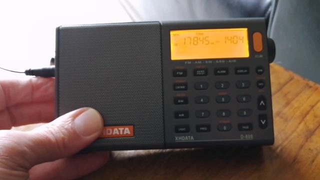 Radio Ergo (Somalia) Daytime Comparison Between XHDATA D-808 And Retekess V115