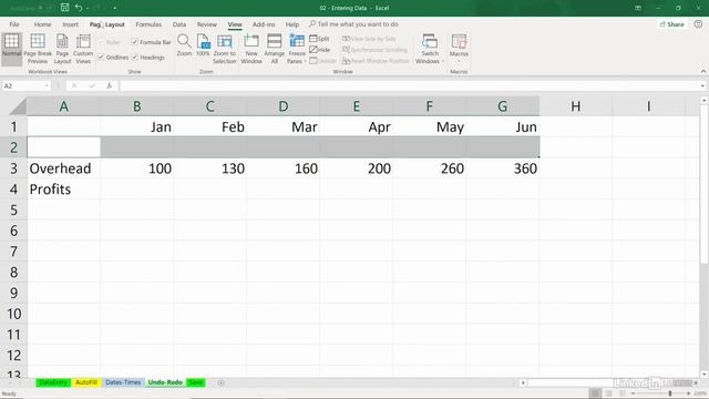 MS Excel Essential - Using Undo and Redo смотреть онлайн