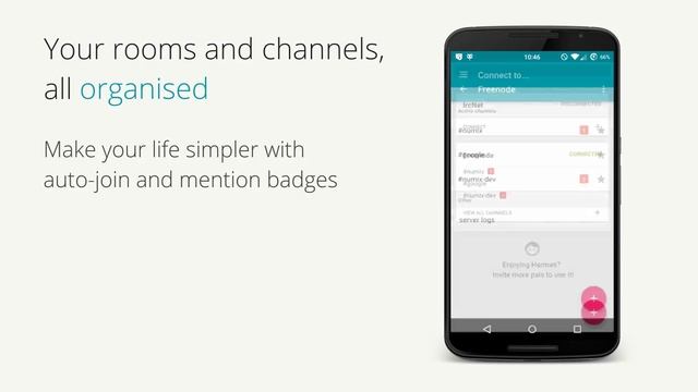 Introducing Numix Hermes - A material IRC client for Android смотреть онлайн