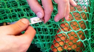 Распаковка — Сетка пластиковая Агросетка-Юг заборная 1.8x20м.п