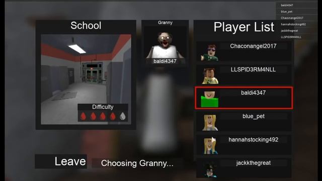 How to get the Baldi's Basic badge!!! Roblox Granny смотреть онлайн
