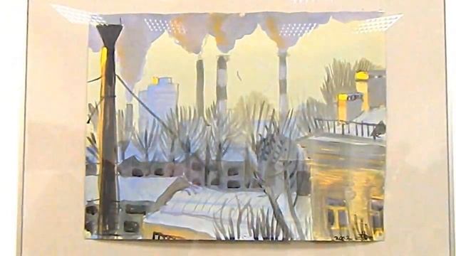 Выставка графики Надежды Эверлинг в библиотеке книжной графики смотреть онлайн