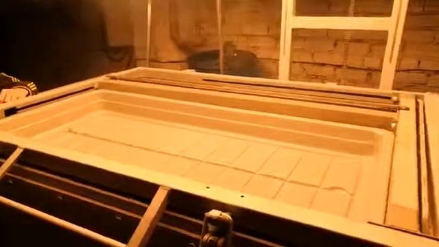 Поддоны для гидропоники из АБС-пластика 3мм. Производство. Вакуумная формовка. смотреть онлайн