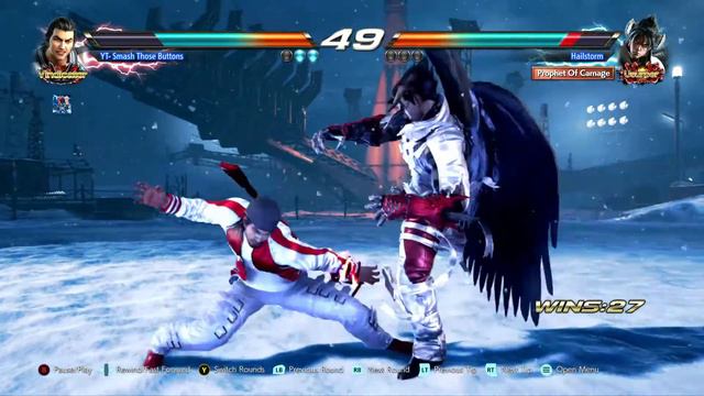 Unbeatable Devil Jin | 27 Winning Streak смотреть онлайн