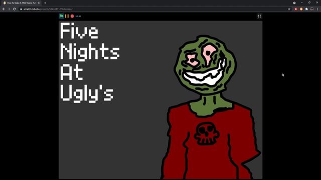 Title Screen | How To Make A FNAF Game In Scratch | Ep 1 смотреть онлайн