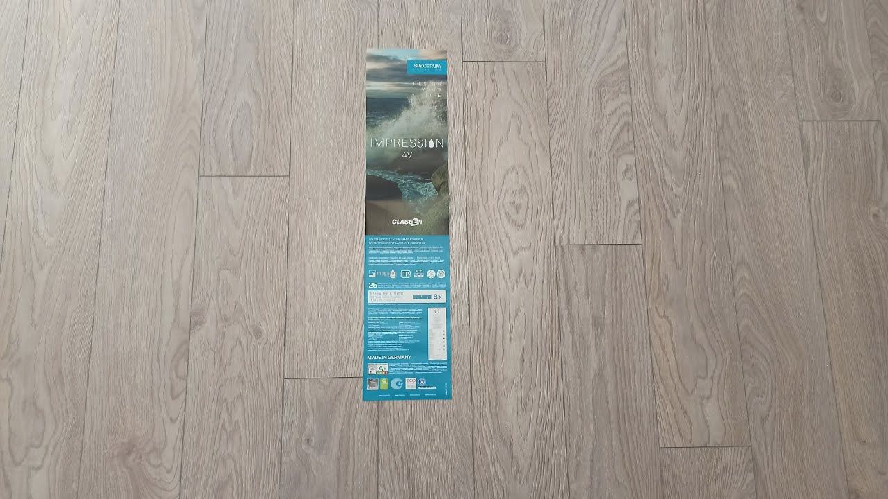 Ламиант Classen (Классен) Impression Дуб Гренада от 07.10.2021- отзыв мастера смотреть онлайн