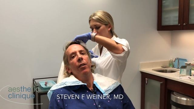 PRP & ACell Hair Restoration - Dr. Weiner Narrates His Own Treatment смотреть онлайн