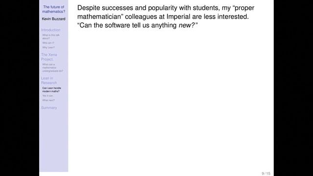 The Future of Mathematics? смотреть онлайн