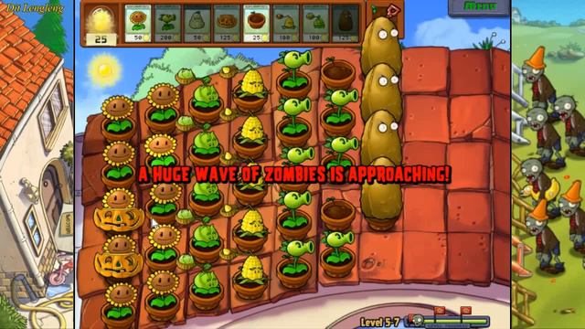 pc game - plant vs zombie level 5.7 and 5.8 Did by Dit Lengleng смотреть онлайн