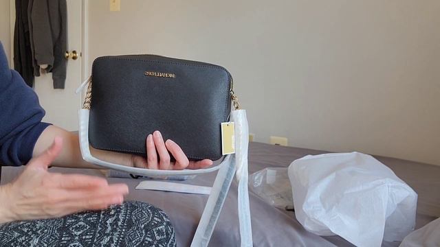 MK Karlie Small & Jet Set Large Bag Unboxing | Karen Sweet Bliss смотреть онлайн