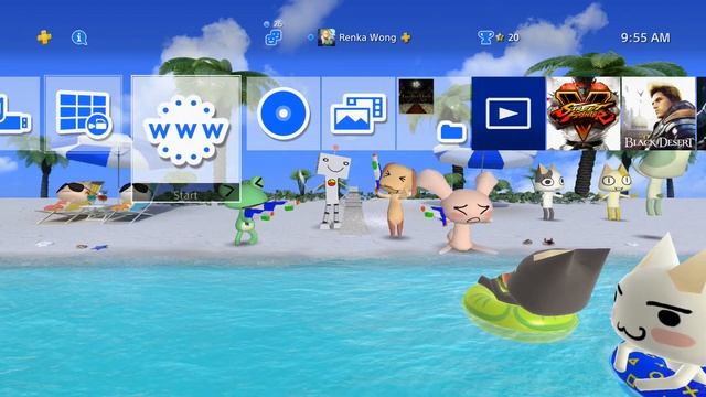 PlayStation Plus Exclusive Toro and Friends Summer Dynamic Theme PS4 смотреть онлайн