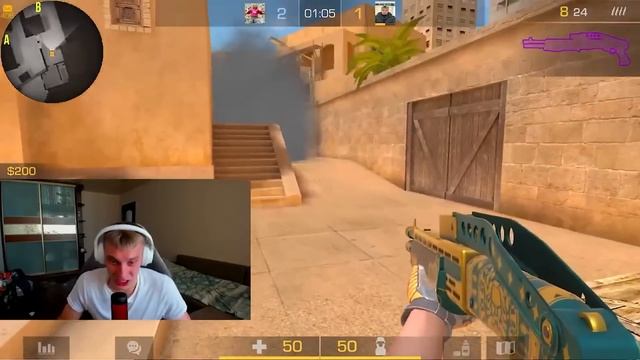 ЗАТРОЛЛИЛА АГРЕCСИВНОГО СТРИМЕРА В STANDOFF 2 смотреть онлайн