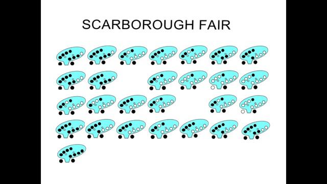 scarborough fair 12 hole ocarina tabs смотреть онлайн