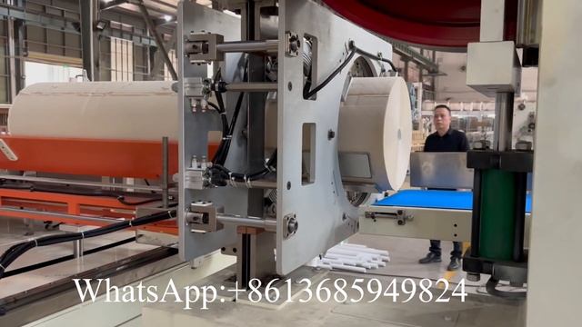 Лучшая продажа Полностью автоматическая линия по производству кухонных полотенец Maxi Roll