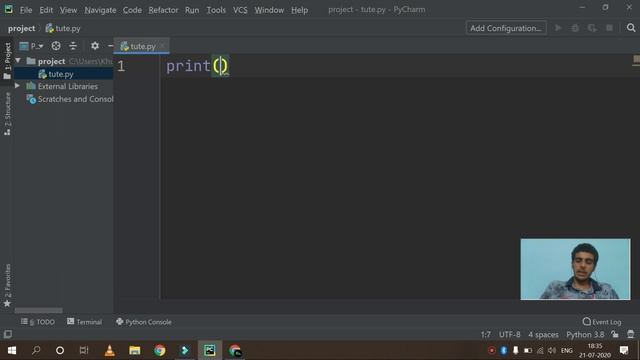Writing your First Python Program | Python Tutorials for Beginners in Hindi | Part-3 смотреть онлайн