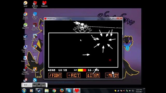 UNDERTALE UNDYNE UNDYING смотреть онлайн
