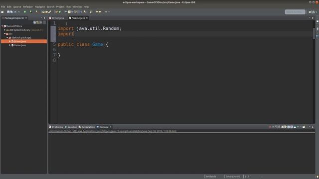 Game of 3 dice - Java Example смотреть онлайн