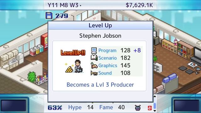 Game Dev Story Longplay