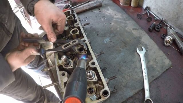 Ремонт заклинившего мотора Daewoo Lanos