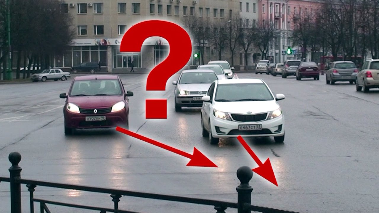 Сужение дороги. Кто уступает? смотреть онлайн