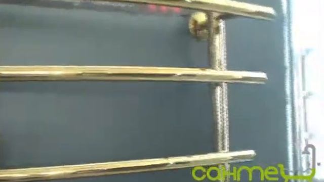 Золотые полотенцесушители из нержавейки Марио (Mario) (www.santehimport.com) смотреть онлайн