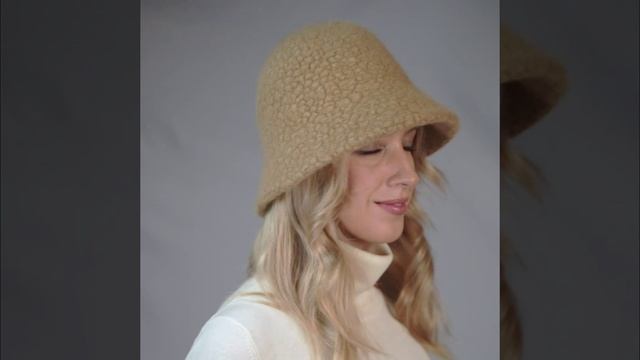 DZ2218-13 Шляпа жен. 30%шерсть 70%полиэстер разм.57 FABRETTI