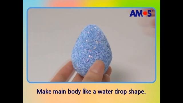 шариковый пластилин ангел