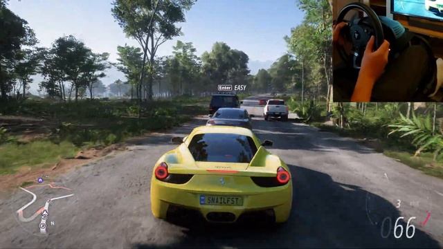 Ferrari 458 Italia - Forza Horizon 5 | Thrustmaster TMX + LCM pedals смотреть онлайн