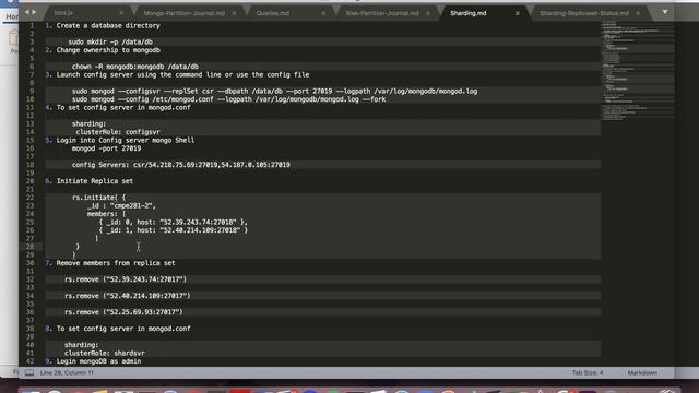 MongoDB Sharding смотреть онлайн