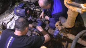 Ремонт центробежного насоса для откачки грунтовых вод